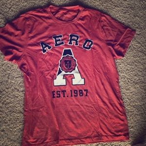 Aeropostale Light Red Shirt